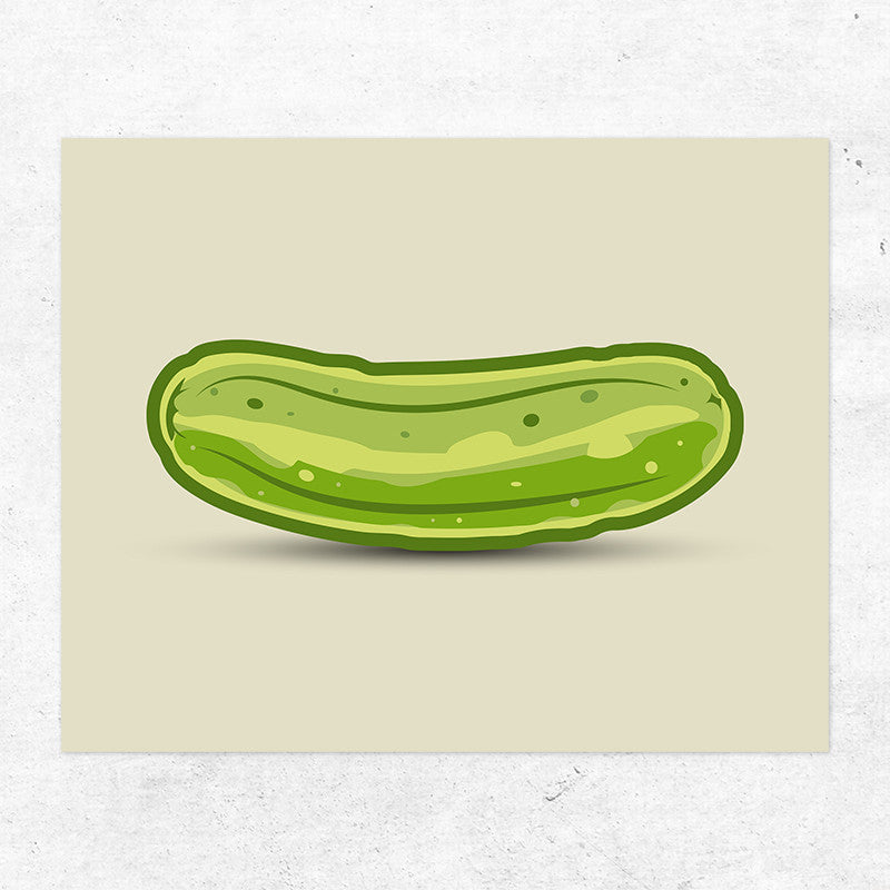 Pickle Shirts - Big Dill Pickle Wall Art 