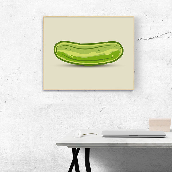 Wall Art Big Dill Pickle The Whiskey Pickle
