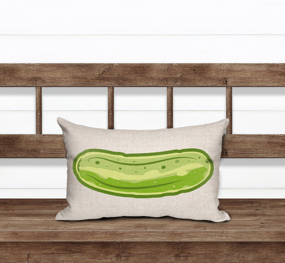 Dill Pickle Pillow